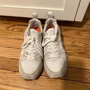 Veja White and Light Gray Athletic Sneakers